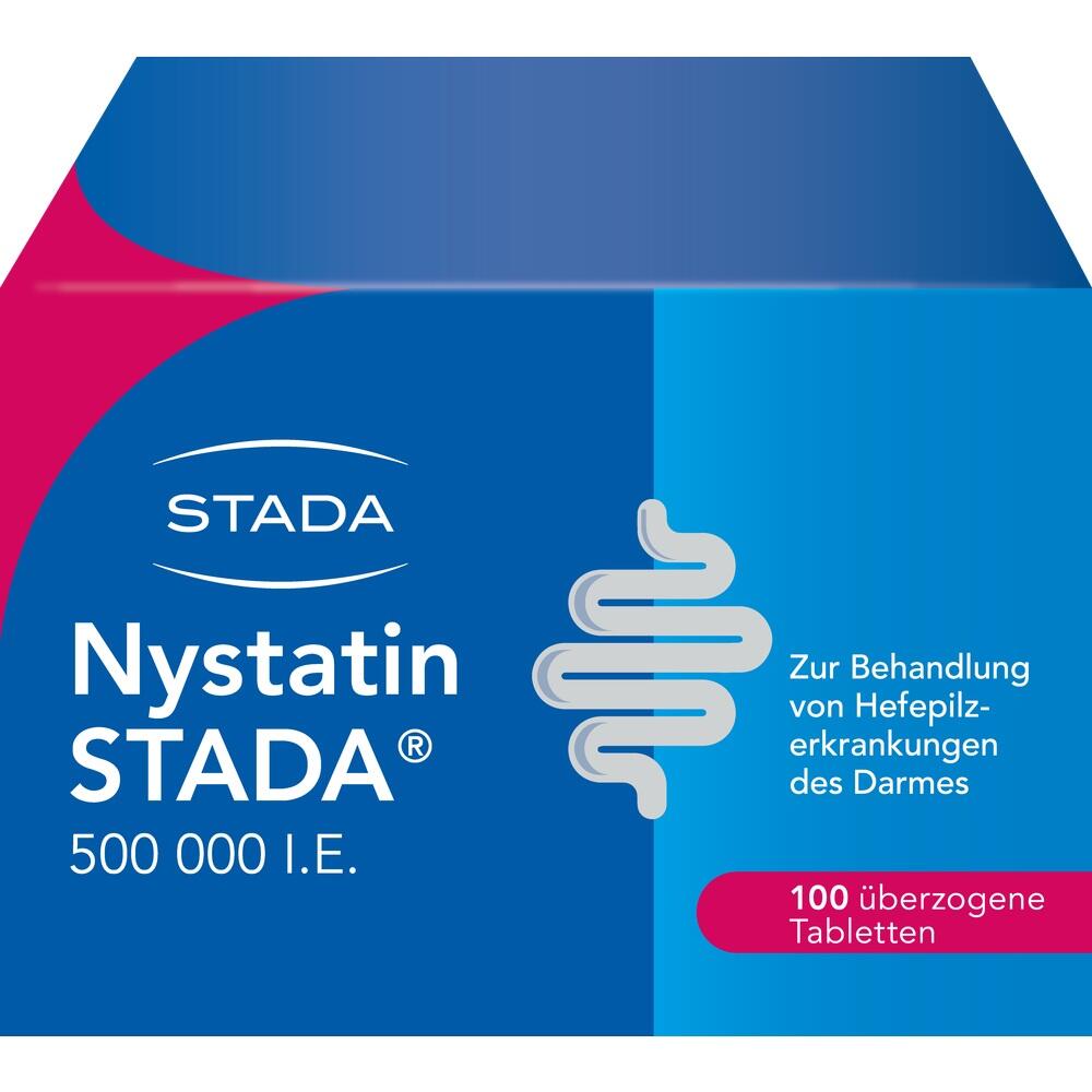 Nystatin STADA 500000 I.E. 100 St Überzogene Tabletten