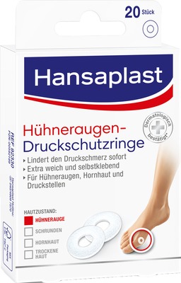 Hansaplast Hühneraugen-Druckschutzringe 20 St