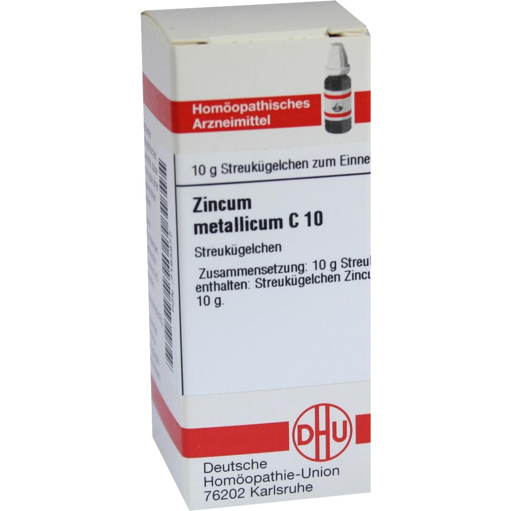ZINCUM METALLICUM C 10 Globuli 10 g Globuli