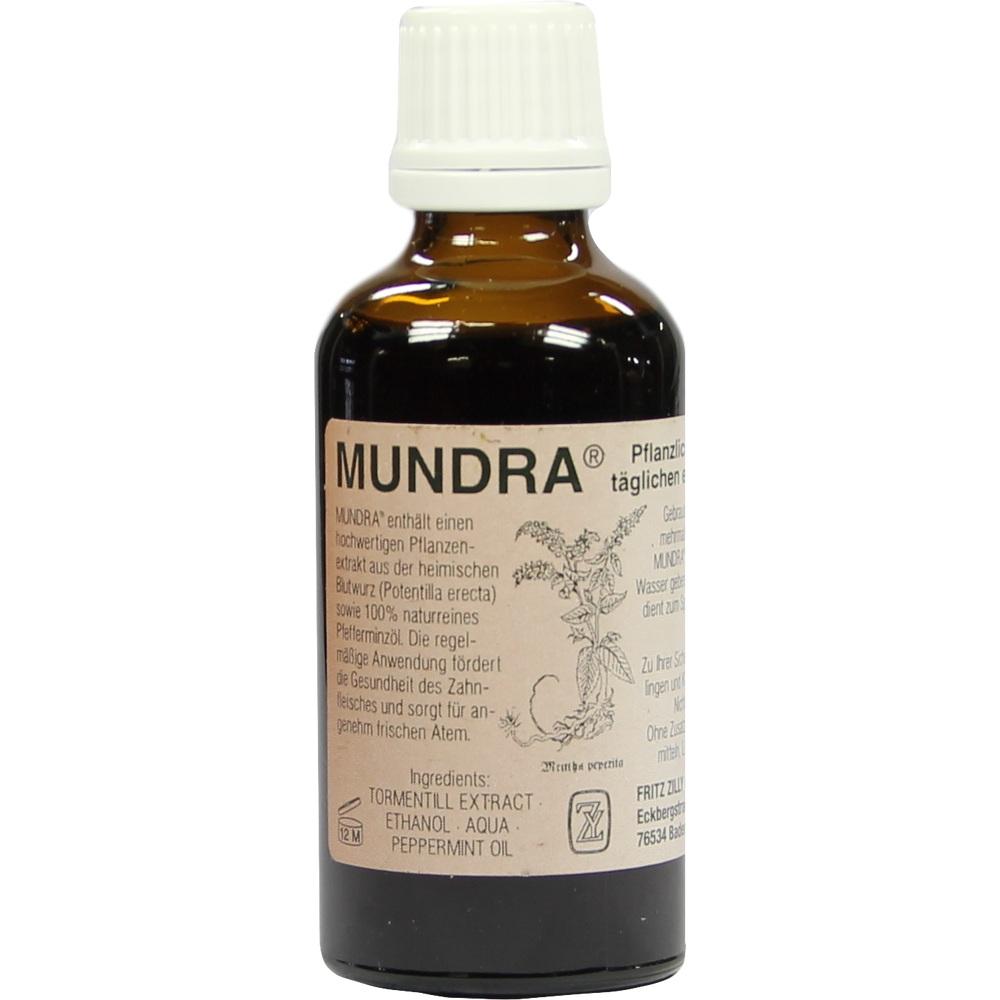 MUNDRA pflanzliches Mundpflegeprodukt Lösung 50 ml Lösung