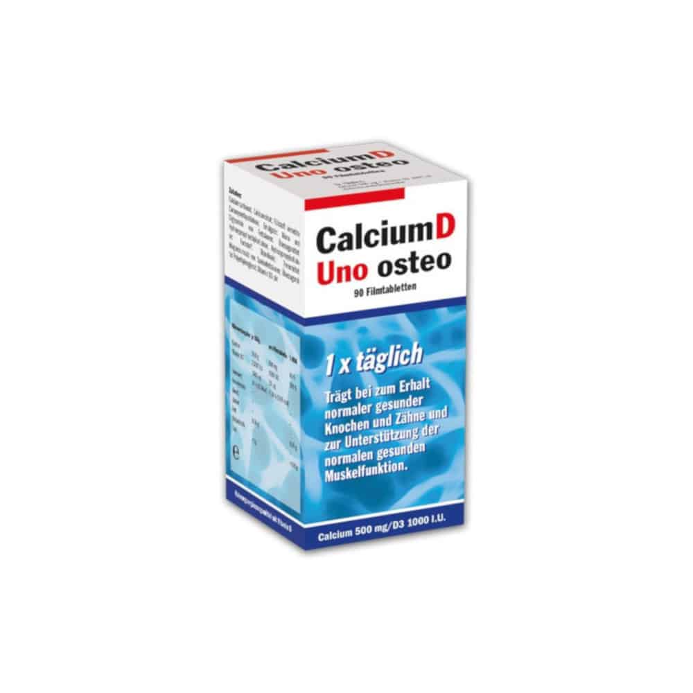 Calcium D Uno Osteo Filmtabletten 90 St Filmtabletten