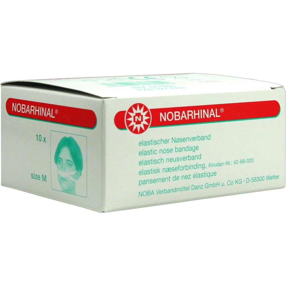 NOBARHINAL Nasenverband mittel 10 St Verband