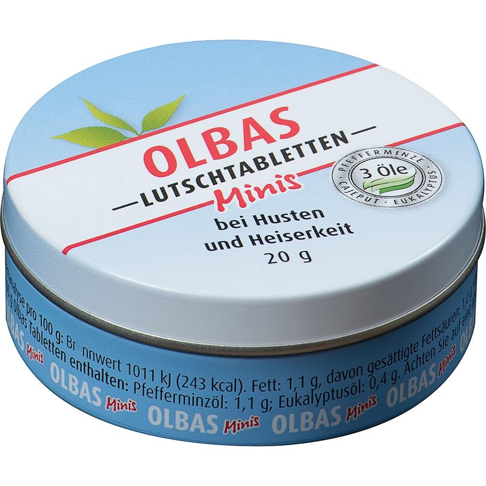 OLBAS LUTSCHTABLETTEN Minis 1X20 g Lutschtabletten