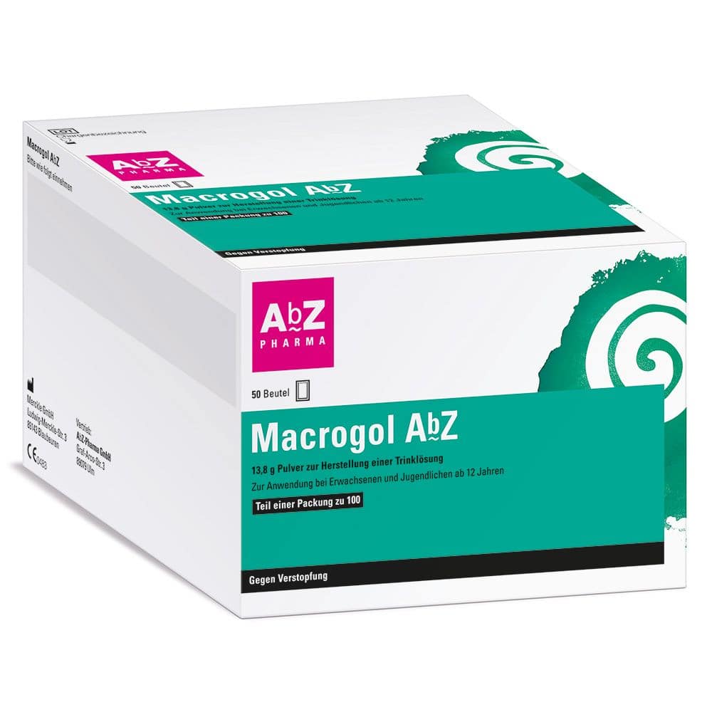 Macrogol AbZ 100 St Pulver zur Herstellung einer Lösung zum Einnehmen