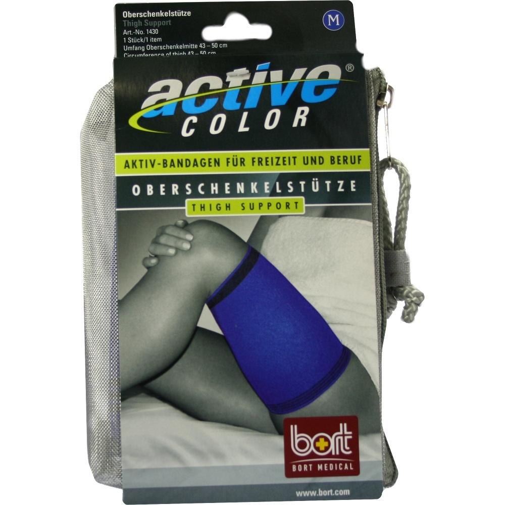 BORT ActiveColor Oberschenkelstütze medium blau 1 St