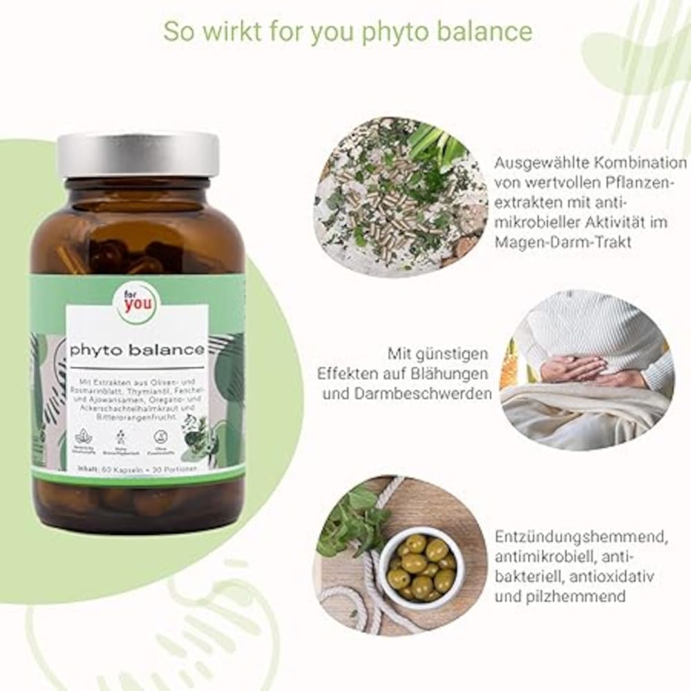 for you phyto balance 60 St Kapseln