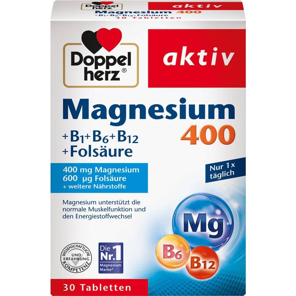 Doppelherz aktiv Magnesium 400  30 St Tabletten