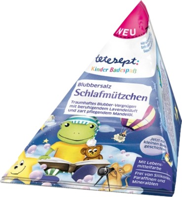 tetesept Kinder Badespaß Blubbers. Schlafmützchen 50 g Salz