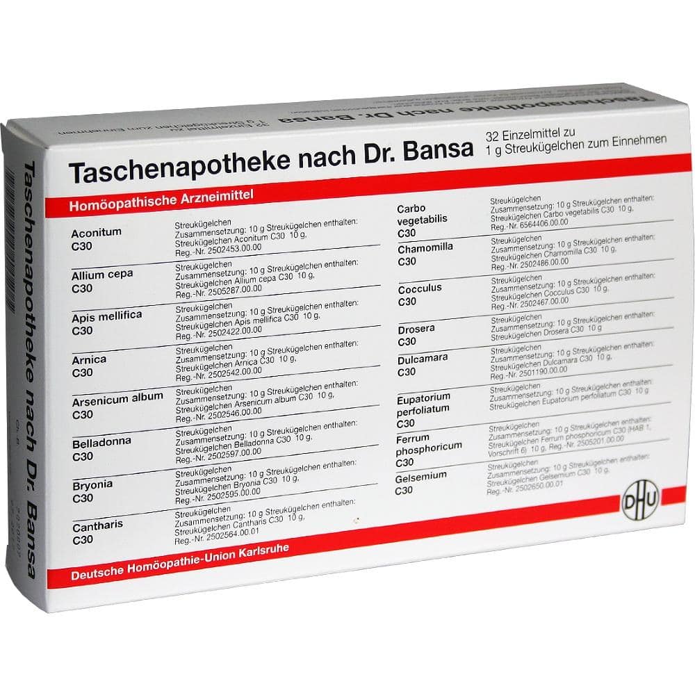 DHU Taschenapotheke Dr.Bansa 1 St Kombipackung