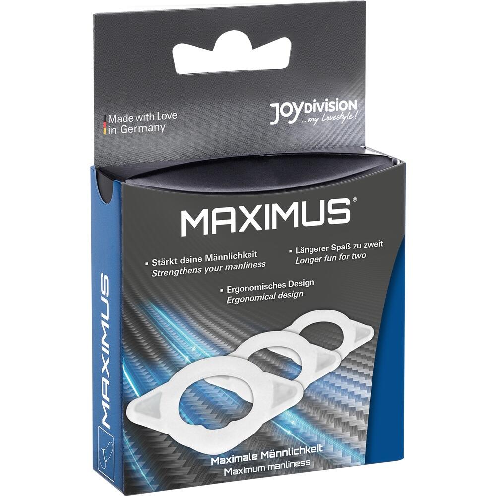 MAXIMUS der Potenzring XS S M 3 St