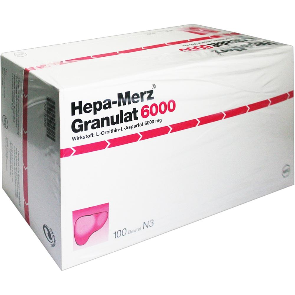 Hepa-Merz 6000 100 St Granulat