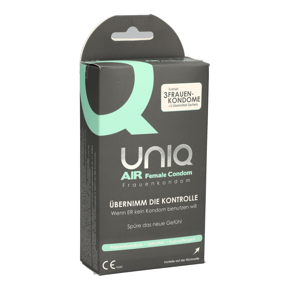 UNIQ AIR Frauenkondom 3 St Kondome