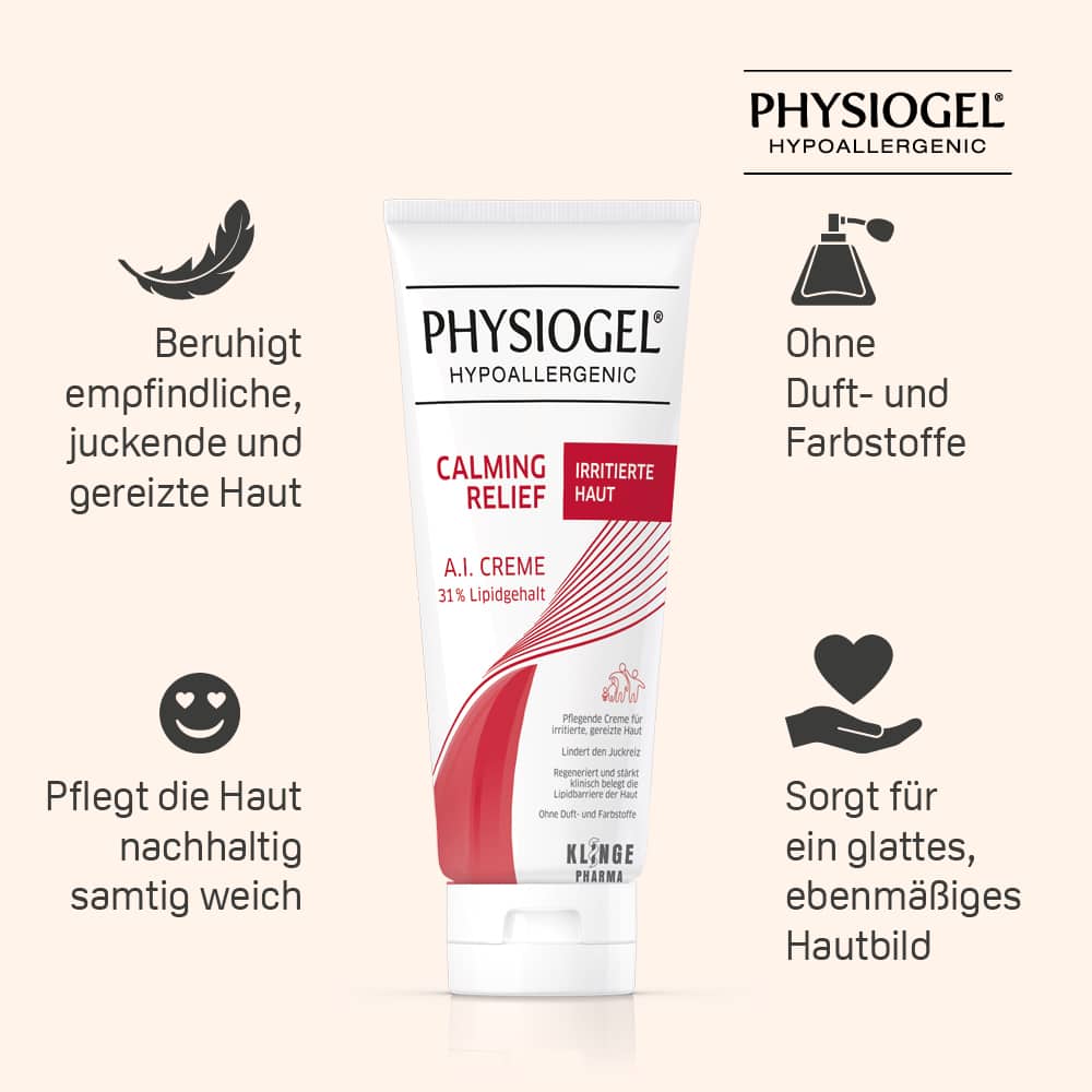 PHYSIOGEL Calming Relief A.I. Creme irritierte Haut Doppelpack 2X100 ml Creme