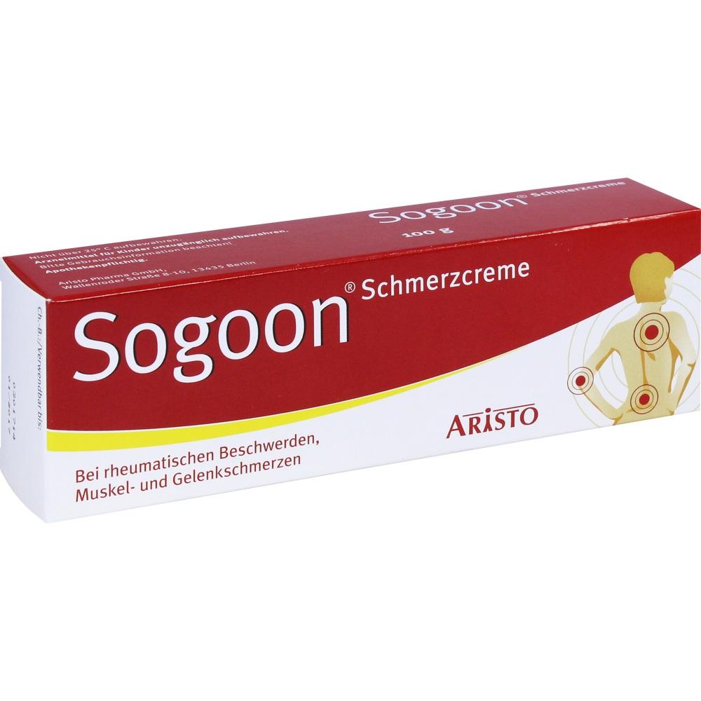Sogoon Schmerzcreme 100 g Creme
