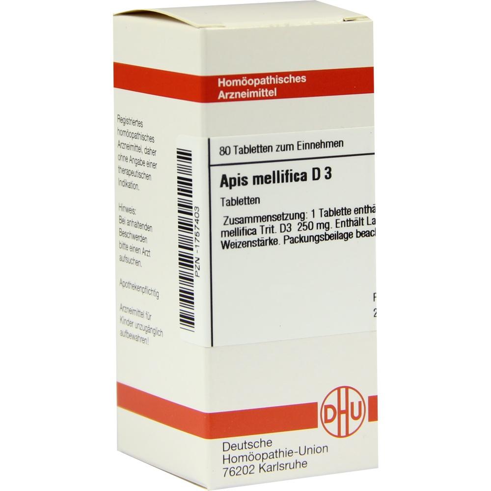 APIS MELLIFICA D 3 Tabletten 80 St Tabletten