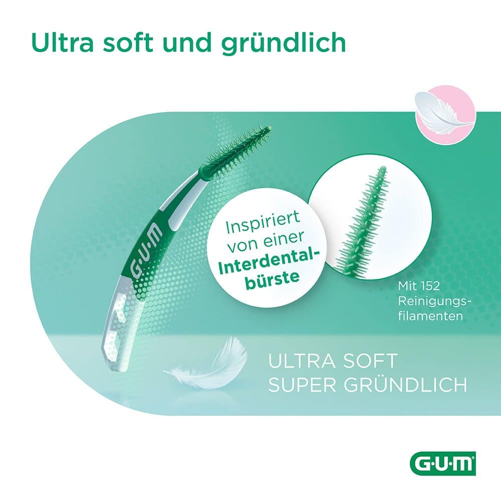GUM SOFT-PICKS PRO Interdentalbüsten Small 60 St Zahnbürste