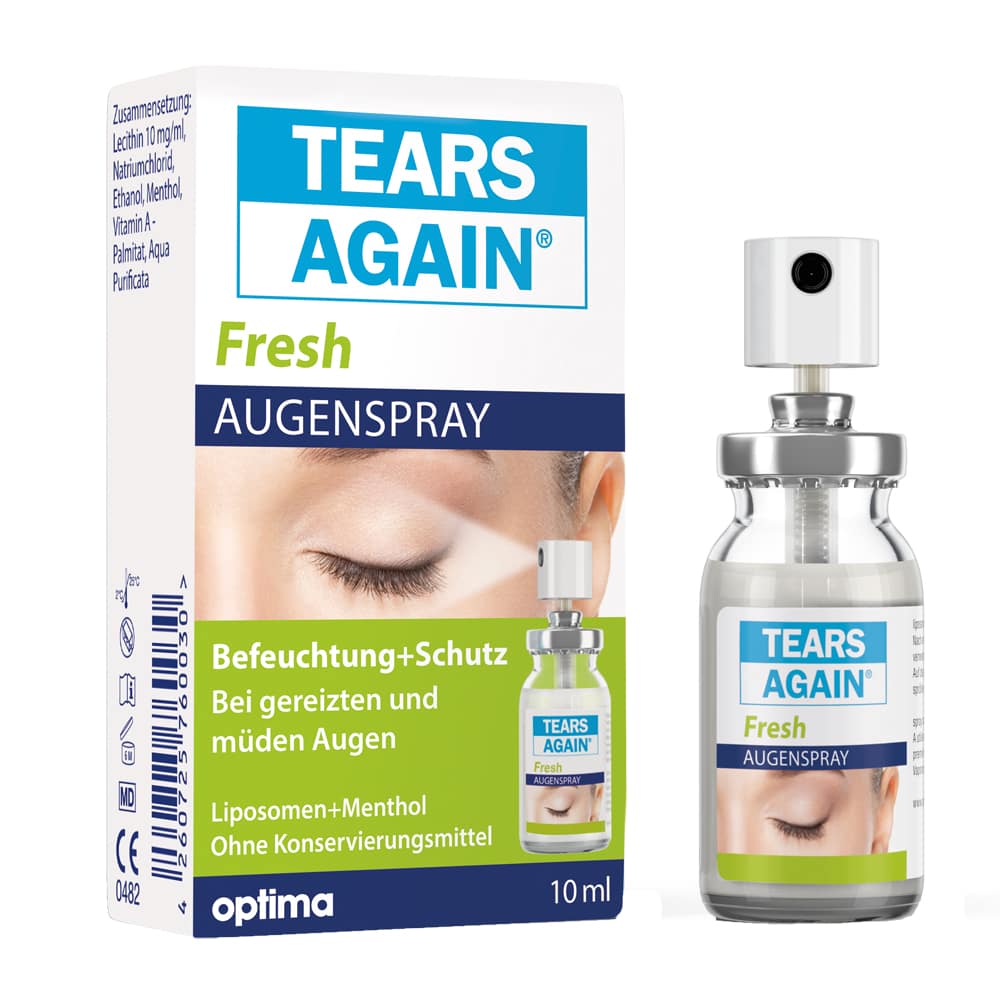 TEARS AGAIN Fresh AUGENSPRAY 1X10 ml Spray