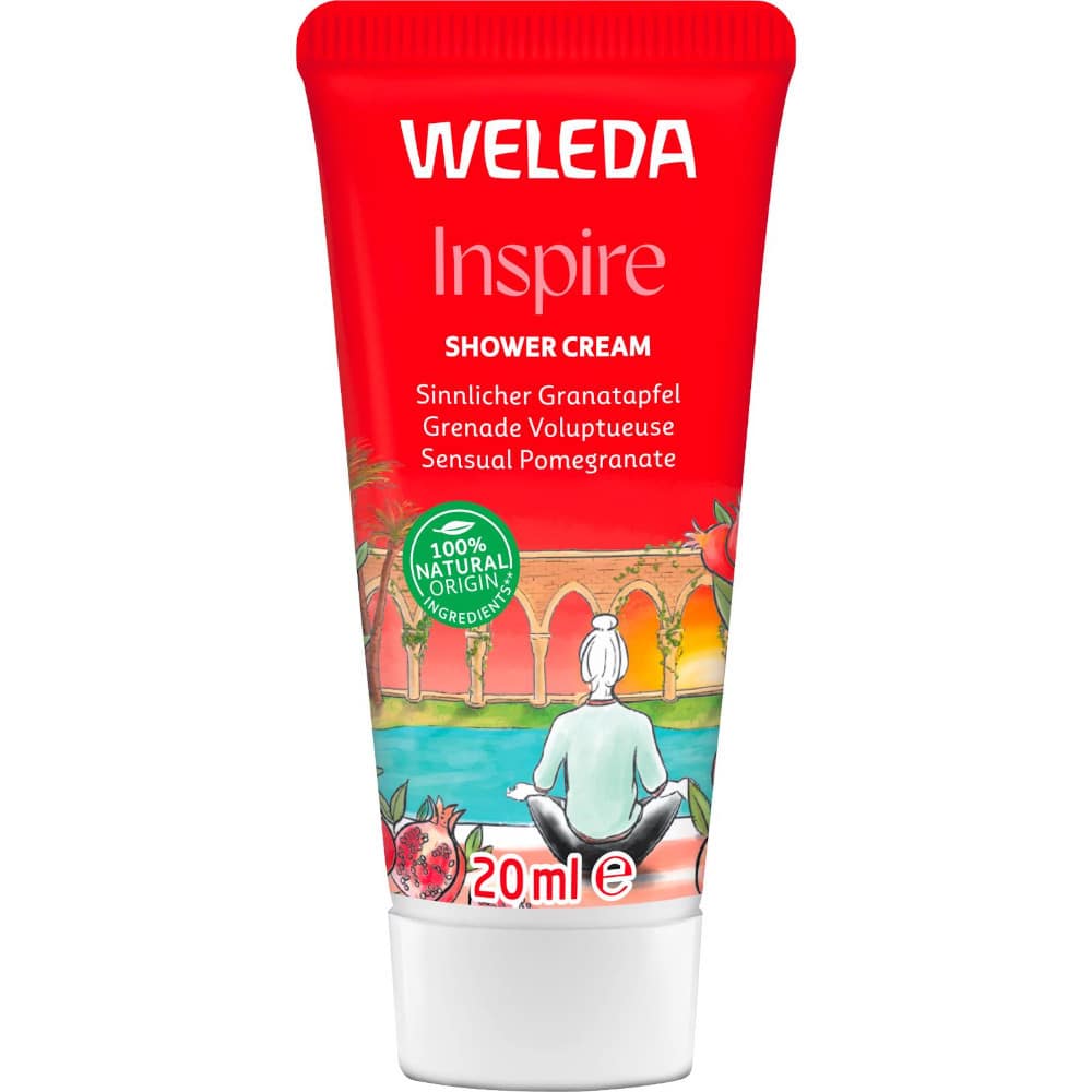 Weleda Inspire Shower Cream Granatapfel 20 ml Duschgel