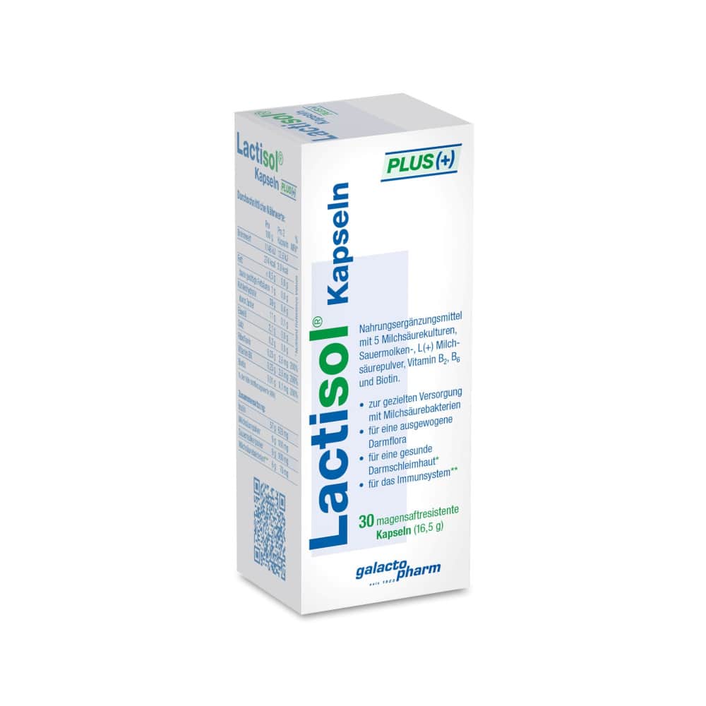 Lactisol Kapseln Plus 30 St Kapseln magensaftresistent