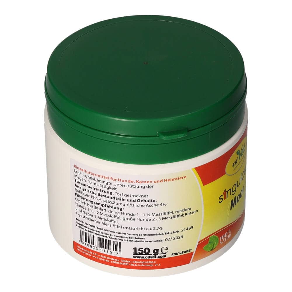 cdVet singulares Moor 150 g Pulver