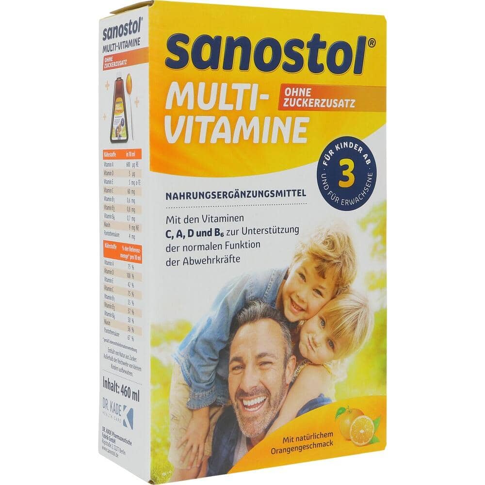 sanostol MULTIVITAMINE 460 ml Saft