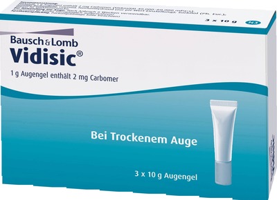 Vidisic 3X10 g Augengel
