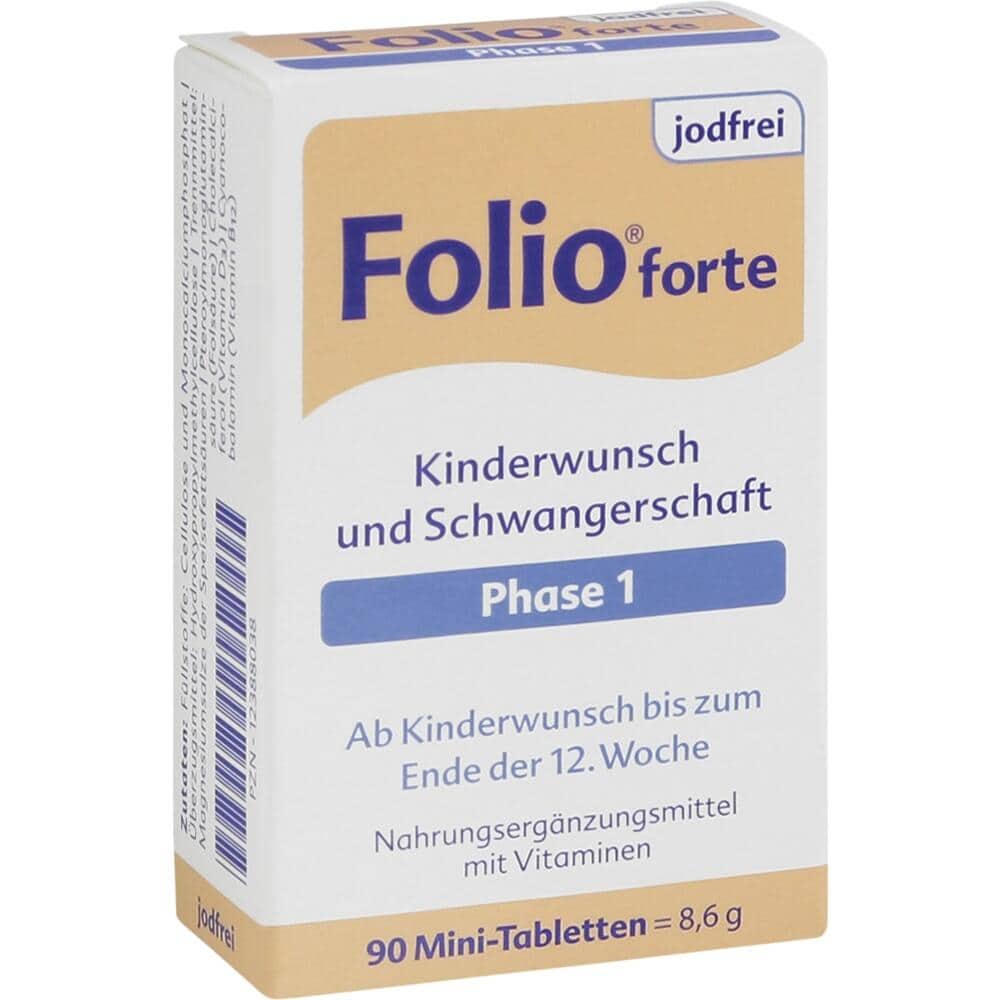 Folio forte Phase 1 jodfrei 90 St Filmtabletten
