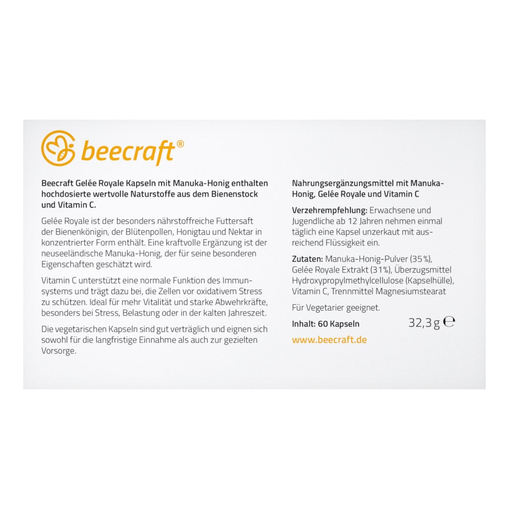 BEECRAFT GELEE ROYALE KAP
