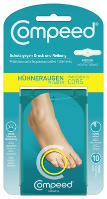 COMPEED Hühneraugen Pflaster 10 St Pflaster