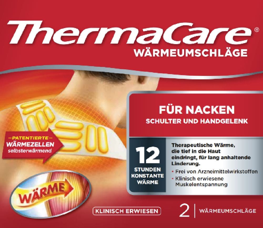 ThermaCare WÄRMEUMSCHLÄGE FÜR NACKEN & SCHULTER 2 St