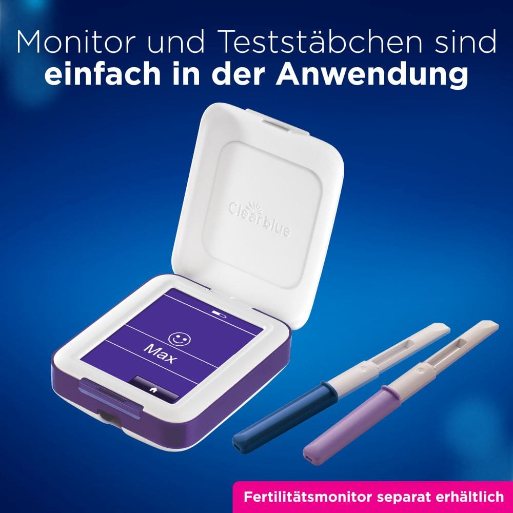 Clearblue Fertilitätsmonitor Teststäbchen 33 St Teststäbchen