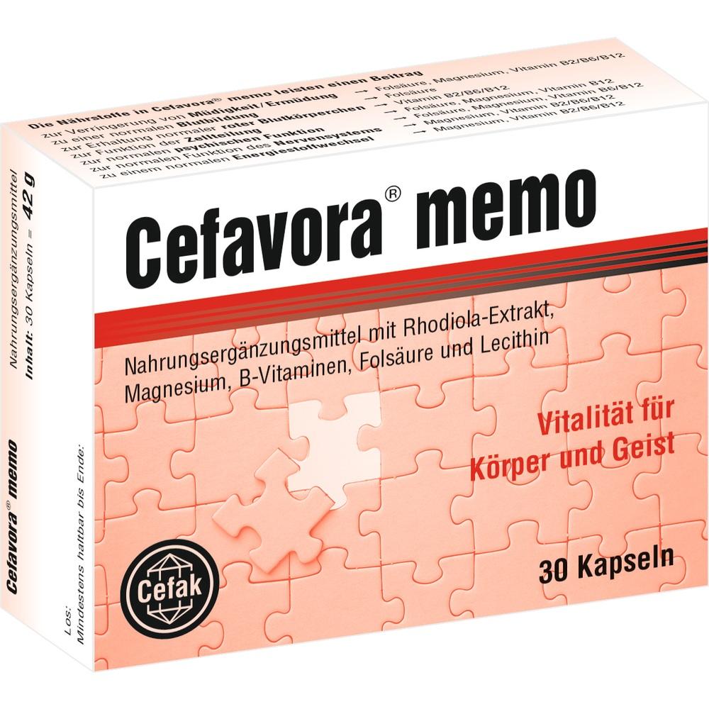 Cefavora memo 30 St Kapseln