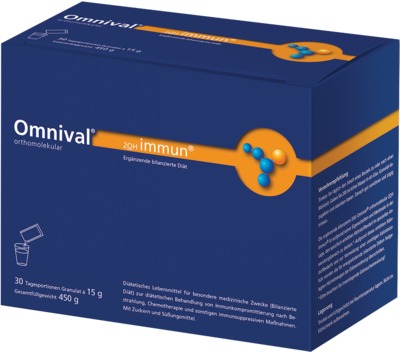 Omnival orthomolekular 20H immun  30 St Granulat