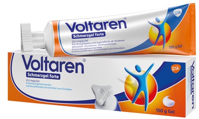 Voltaren Schmerzgel forte 23,2 mg/g + 20% Rabatt* 150 g Gel