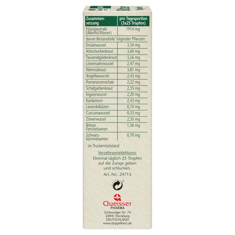 Doppelherz pure Bitter Tropfen 50 ml Tropfen
