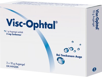 Visc-Ophtal 3X10 g Augengel