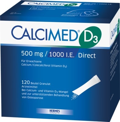 Calcimed D3 500mg/1000 I.E. Direct 120 St Granulat