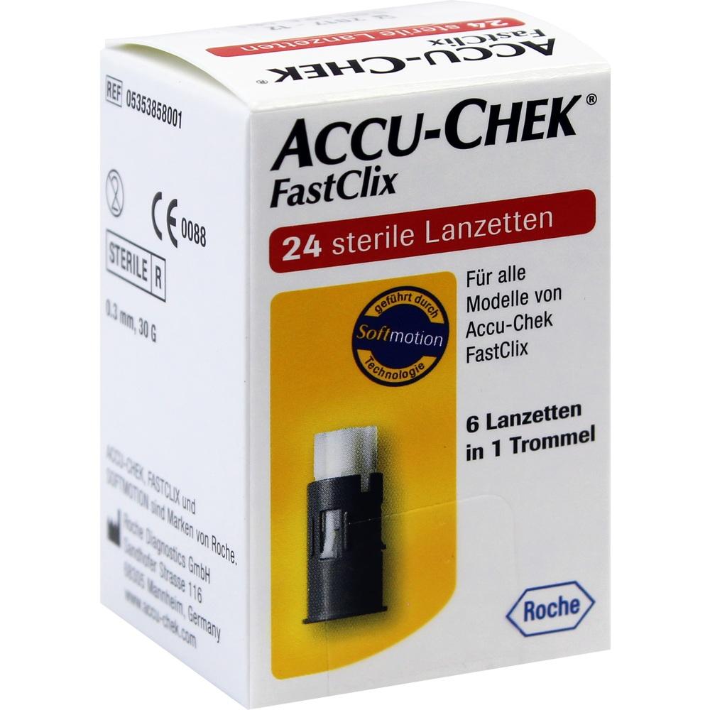 ACCU-CHEK FastClix Lanzetten 24 St Lanzetten