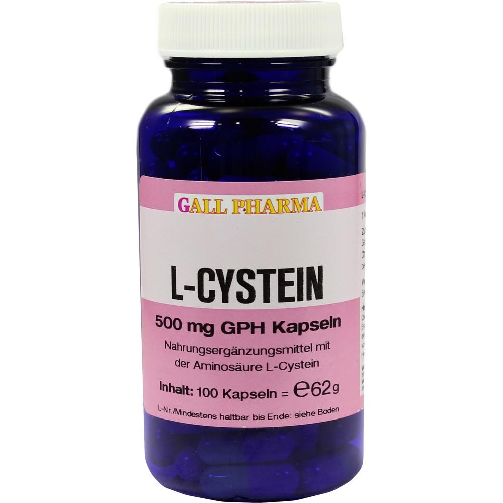 L-CYSTEIN 500 mg Kapseln 100 St Kapseln