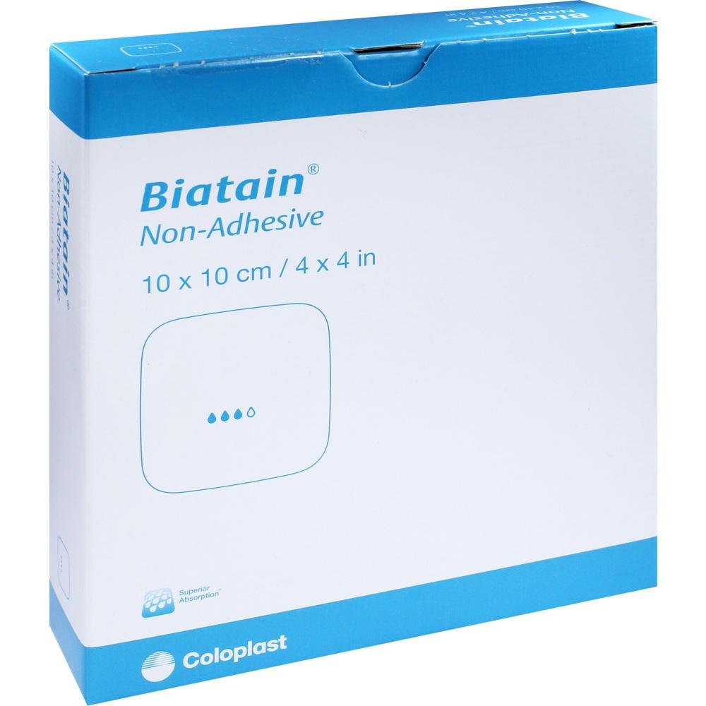 BIATAIN Schaumverband 10x10 cm nicht haftend 3410 10 St Verband