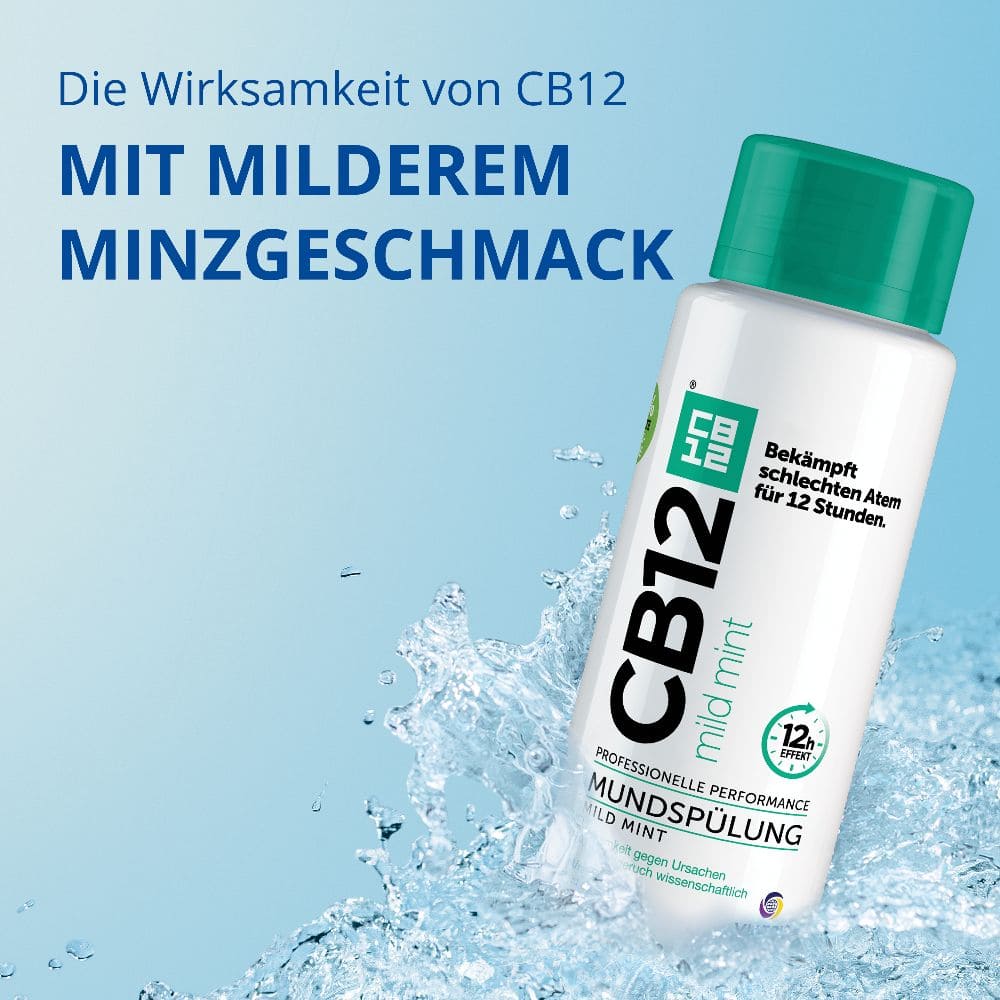 CB12 mild Mundspülung 250 ml Spüllösung