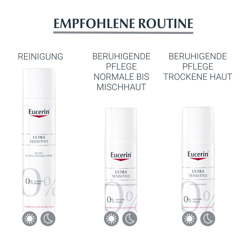 Eucerin UltraSensitive Beruhigende Pflege für normale Haut bis Mischhaut Creme  50 ml Creme