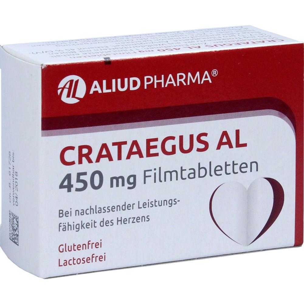 Crataegus AL 450 mg Filmtabletten bei nachlassender Herzleistung