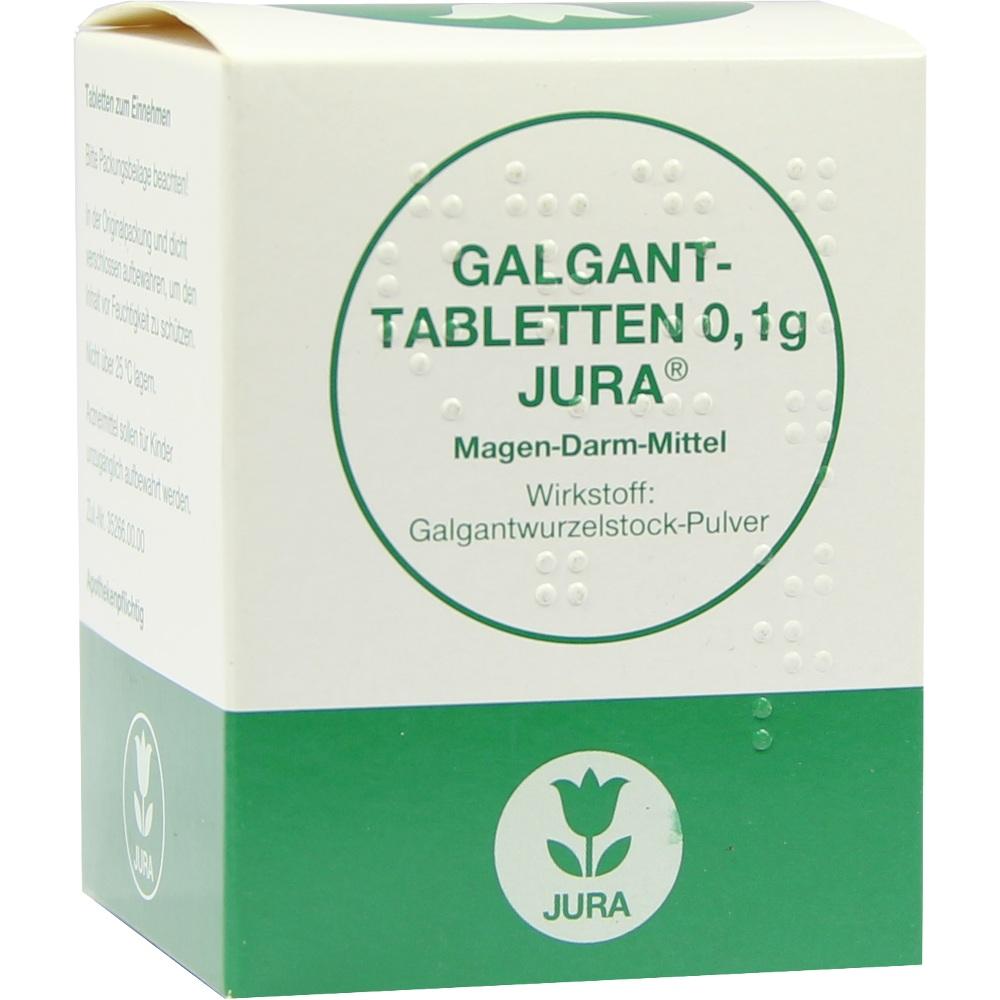 GALGANTTABLETTEN 0,1 g Jura 250 St Tabletten