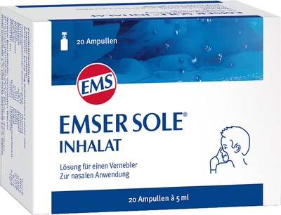 Emser Sole Inhalat 20 St Lösung für einen Vernebler