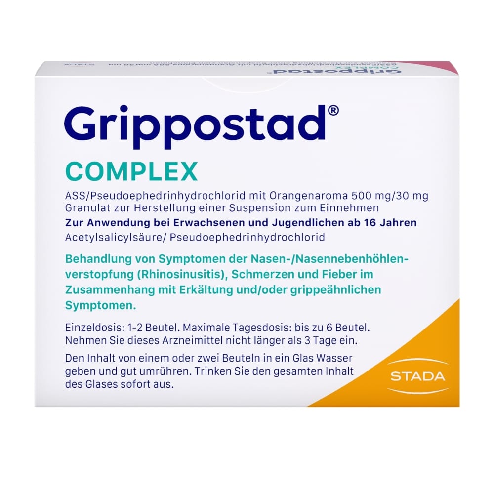 Grippostad Complex Orange 20 St Granulat zur Herstellung einer Suspension zum Einnehmen