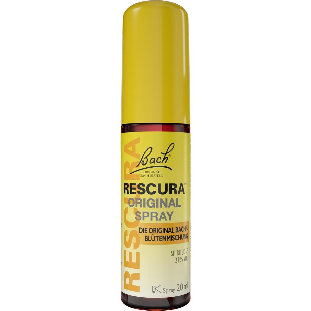 Bachblüten RESCURA Spray mit Alkohol 20 ml Spray