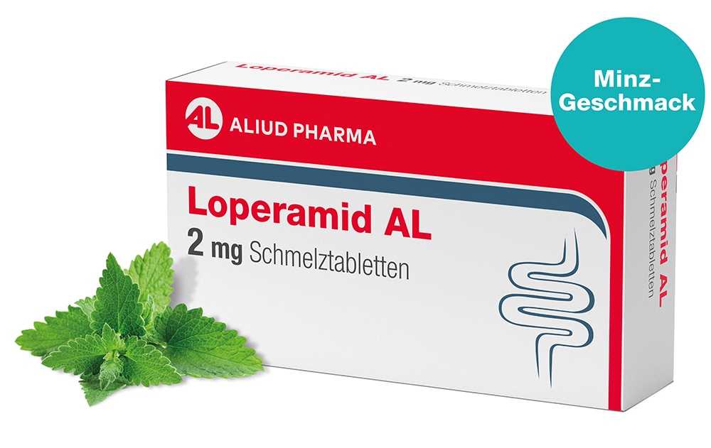 Loperamid AL 2 mg 6 St Schmelztabletten