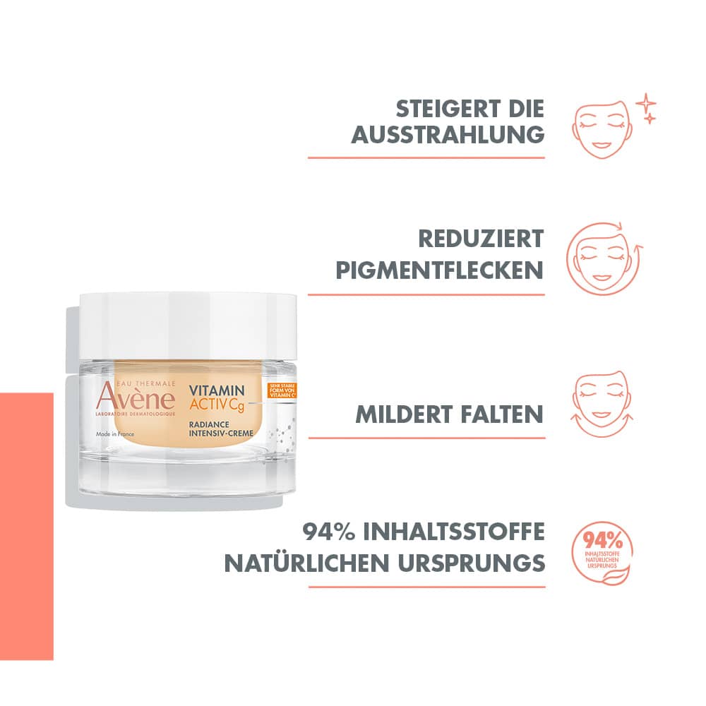 Avène VITAMIN ACTIV Cg RADIANCE INTENSIV-CREME 50 ml Creme