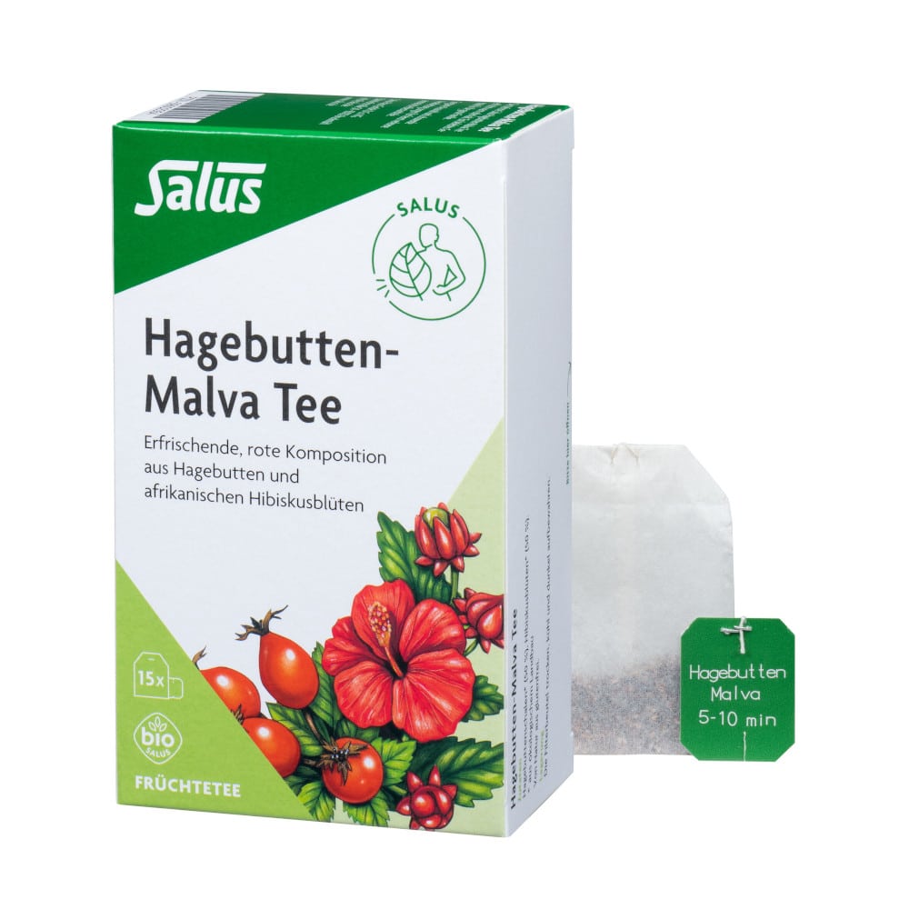 Salus Hagebutten-Malva Tee 15 St Filterbeutel